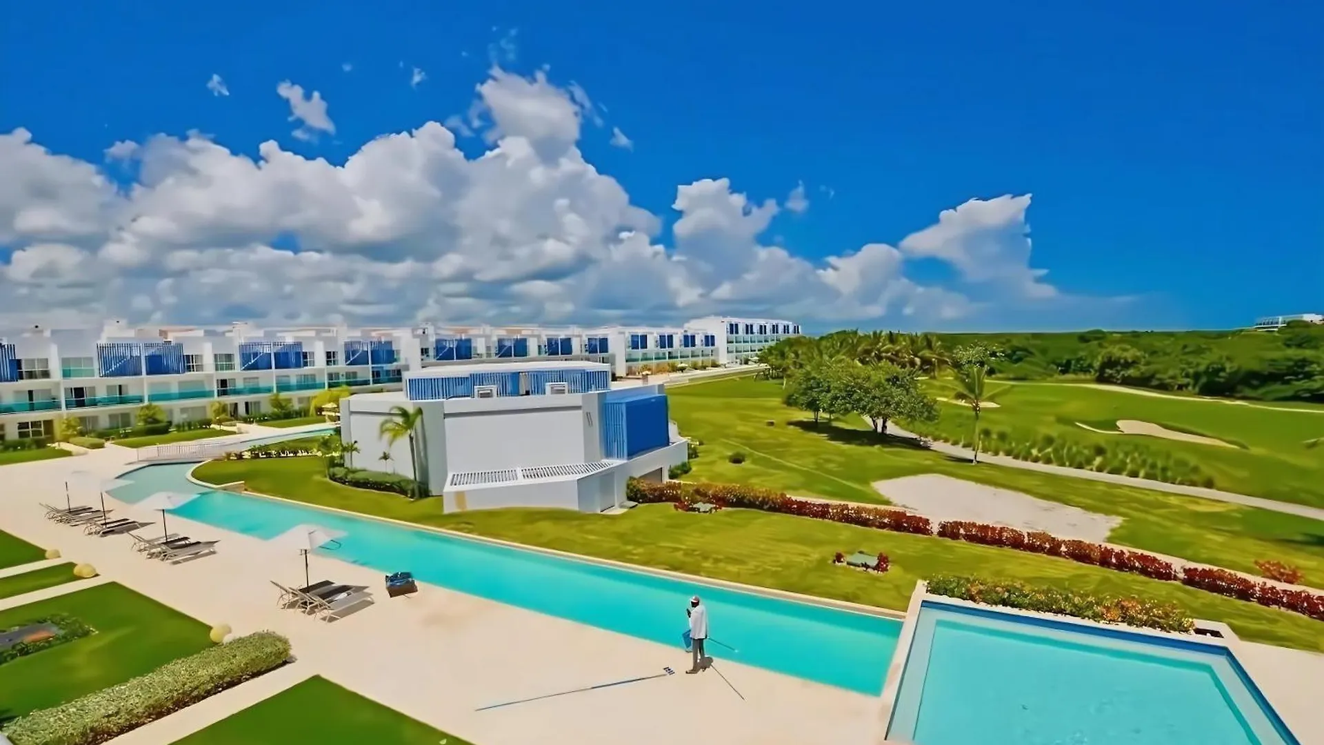 Cana Rock Condos Penthouse Vista Espectacular Golf & Jacuzzi B-336 푼타 카나 도미니카 공화국