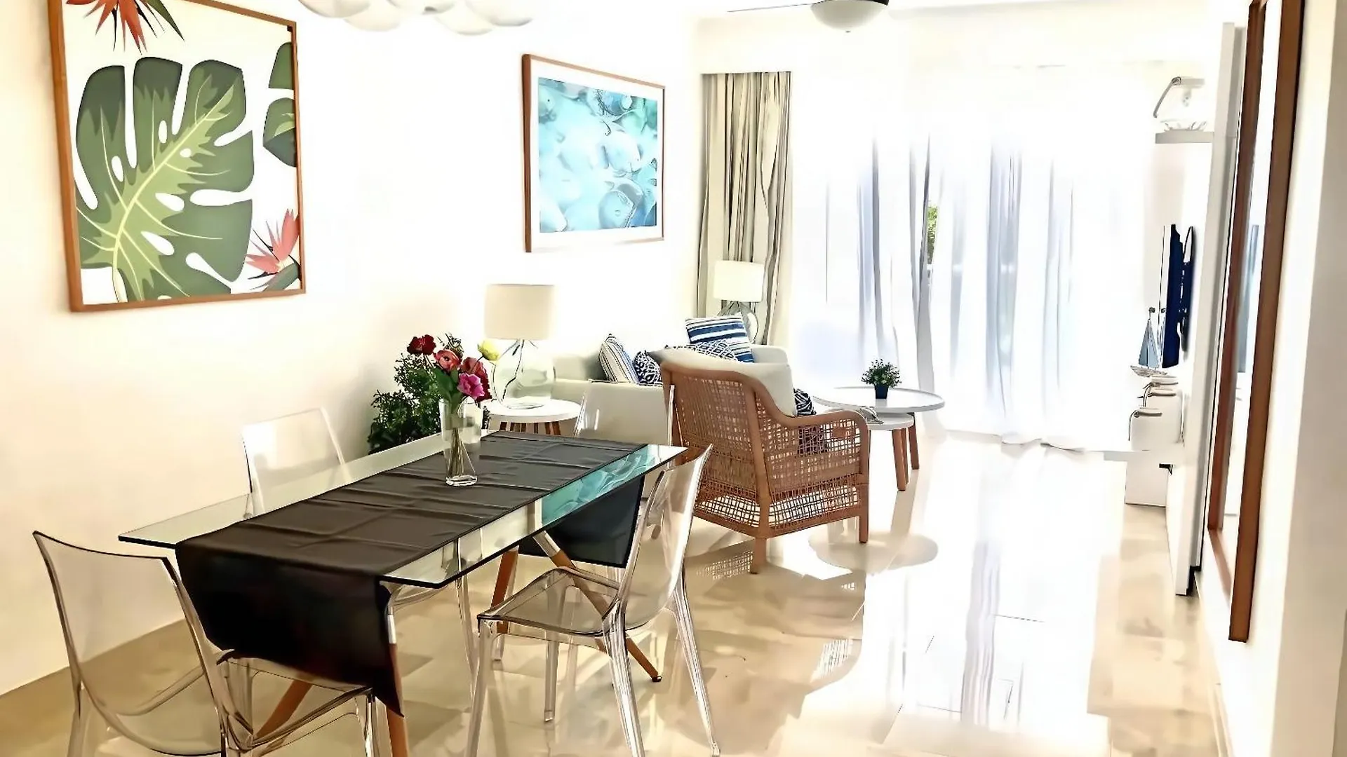 Cana Rock Condos Penthouse Vista Espectacular Golf & Jacuzzi B-336 푼타 카나
